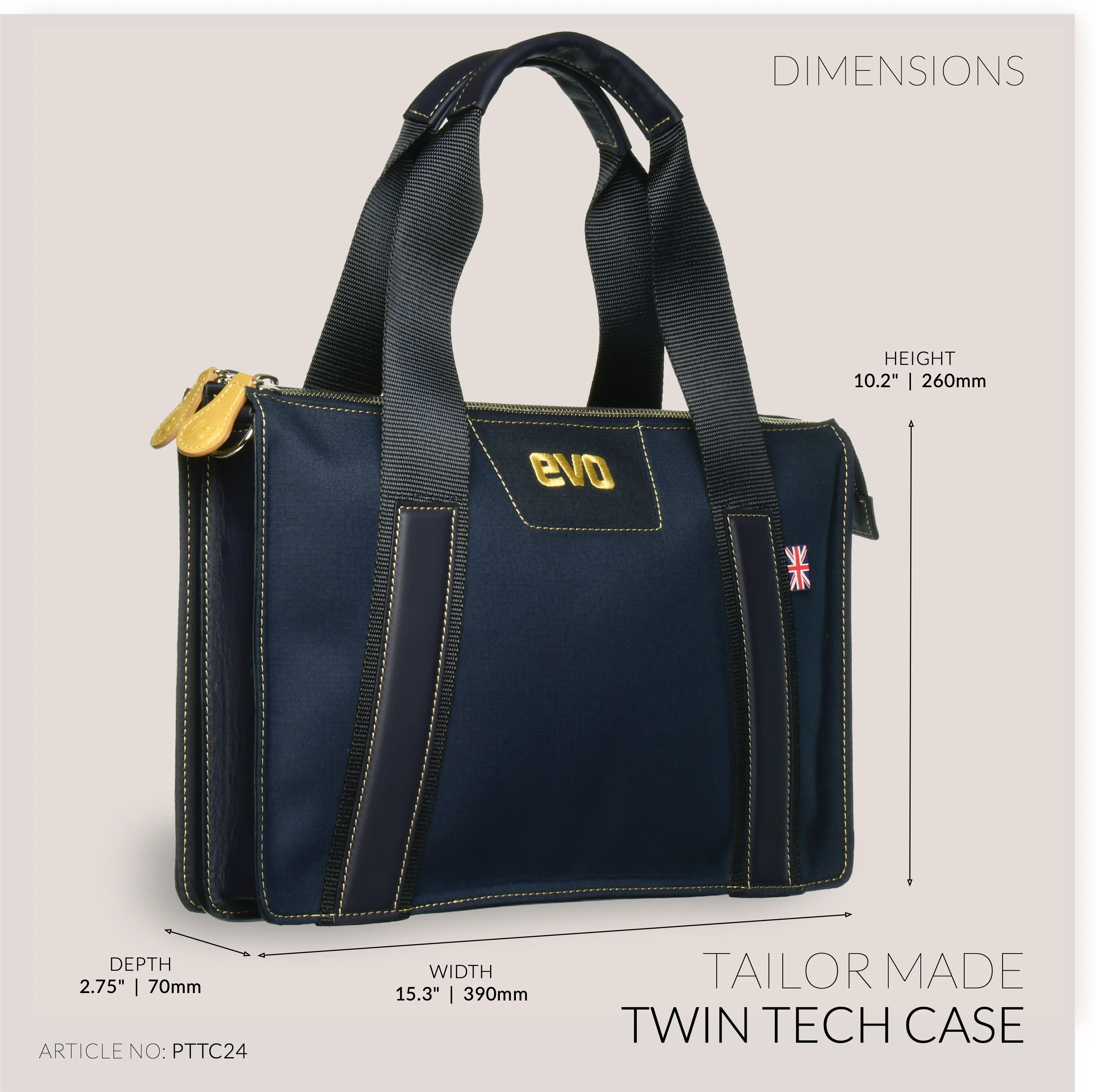evo x Jordan Bespoke – Twin Tech Case - Image 3